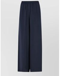 Max Mara - Volonta Heavy Silk Wide Leg Pants - Lyst