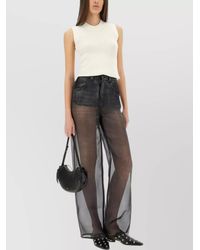 Haikure - Silk Wide-Leg Trousers - Lyst