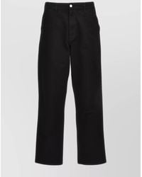 Carhartt - Organic Cotton Relaxed-Fit Straight-Leg Trousers - Lyst