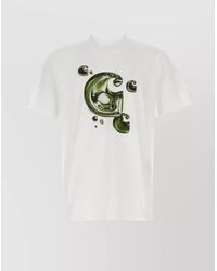 Carhartt - Ribbed Crew Neck Graphic Print T-Shirt - Lyst