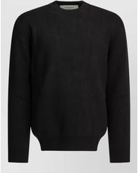 Golden Goose - Ribbed Cotton Crewneck Sweater - Lyst