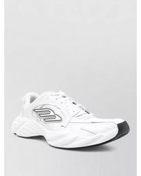 Balenciaga - Leather Low-Top Lace-Up Sneakers - Lyst