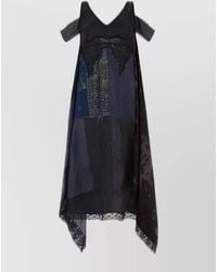 Marine Serre - Silk Dress - Lyst