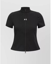Courreges - 'interlock Zipped' Top - Lyst