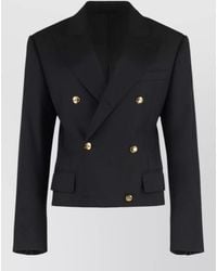 Celine - Double Breasted Jacket Tone Buttons - Lyst