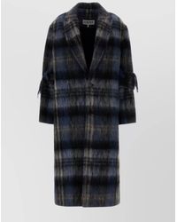 Loewe - Embroidered Mohair-Blend Single-Breasted Coat - Lyst