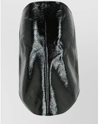 Courreges - Faux Leather Asymmetric Skirt - Lyst