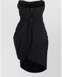 Vivienne Westwood - Gathered Asymmetric Mini Dress - Lyst