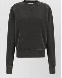 Entire studios - Ribbed Boxy-Fit Crewneck Sweatshirt - Lyst