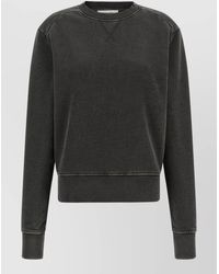 Entire studios - Ribbed Boxy-Fit Crewneck Sweatshirt - Lyst