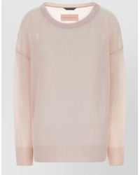 Balenciaga - Cashmere Oversize Sweater Ribbed Finishes - Lyst