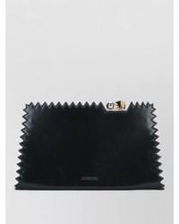 Jacquemus - La Pochette Calf Leather Clutch Bag - Lyst