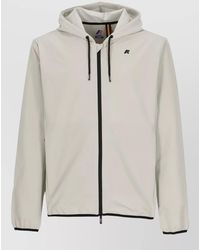 K-Way - Hooded Short Jacket Elasticated Cuffs - Lyst
