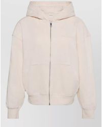 Calvin Klein - Terry Full Zip Logo Hooded Sweatshirt - Lyst