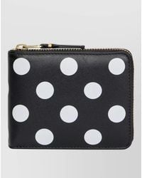 Comme des Garçons - Leather Polka-Dot Wallet - Lyst