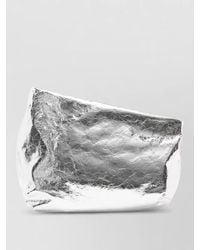 Marsèll - Fanta Shoulder Bag Metallic Crinkled Texture - Lyst