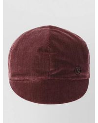 Maison Michel - Cotton Corduroy Visor Hat - Lyst