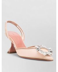 AMINA MUADDI - Begum Slingback Pumps Pointed Toe Embellished - Lyst
