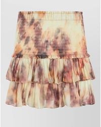 Isabel Marant - Naomi Cotton Voile Mini Skirt Tie Dye - Lyst