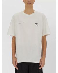 ih nom uh nit - Jesus Love Text Graphic Crew Neck T-Shirt - Lyst