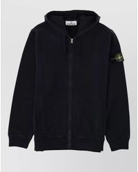 Stone Island - Hooded Jacket Front Pockets Urban Design - Lyst