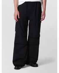 Needles - Wide Leg Cargo Pants Belt Loops Buttons - Lyst