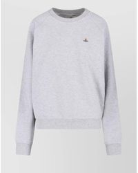 Vivienne Westwood - Cotton Raglan Sweatshirt - Lyst