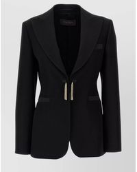 Max Mara - Virgin Wool Single-Breasted Blazer - Lyst