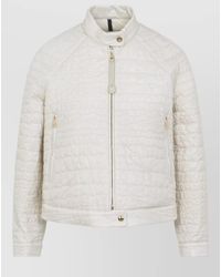 Moncler - Down Single-Breasted Coat - Lyst