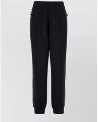 Moncler - Cotton Track Pants - Lyst