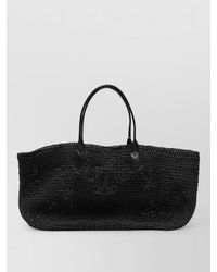 Vivienne Westwood - Rectangular Woven Beach Bag Dual Handles - Lyst
