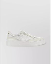 Gucci - Calf Leather Chunky Sneakers - Lyst