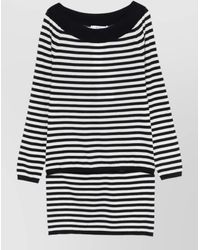 Max Mara - Cashmere Fine-Knit Slim-Fit Boat Neck Long-Sleeve Sweater - Lyst