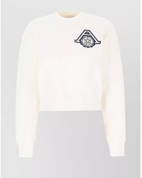 Ambush - Ribbed Cotton Crew-Neck Sweatshirt - Lyst