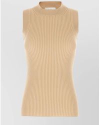 Sportmax - Ribbed-Knit Tank Top - Lyst