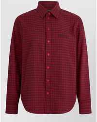 Balenciaga - Checked Cotton Shirt - Lyst