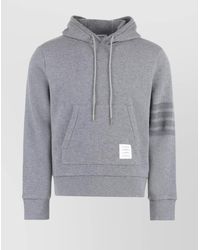Thom Browne - Wool Knitted Hoodie - Lyst