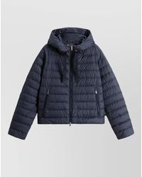Woolrich - Hooded Down Puffer Jacket - Lyst