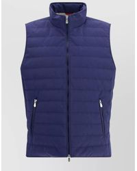 Brunello Cucinelli - Sleeveless Padded Jacket - Lyst