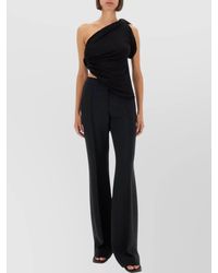 Rick Owens - Draped One-Shoulder Slim-Fit Blouse - Lyst