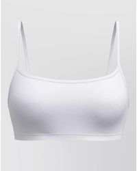 CALIDA - Seamless Bustier Soft Fabric Adjustable Straps - Lyst