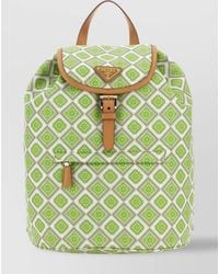 Prada - Adjustable Strap Re-Nylon Backpack - Lyst