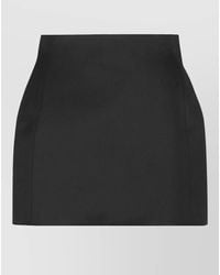 Wardrobe NYC - High Waist Mini Skirt Seam Detail - Lyst