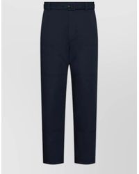 Thom Browne - Carpenter Trousers Detachable Belt Cotton Suiting - Lyst