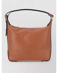 Tod's - Shoulder Bag Studded Top Handle Structured Shape - Lyst