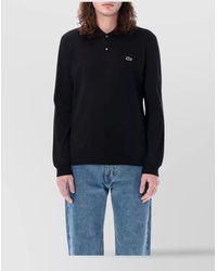 Lacoste - Cotton Classic Fit Long Sleeve Polo Shirt - Lyst