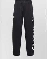 Y-3 - Logo-Print Loose-Fit Track Pants - Lyst