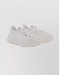 Moon Boot - Leather Low-Top Sneakers - Lyst