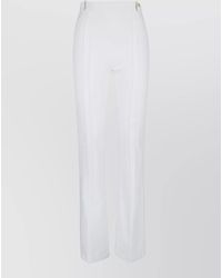 Elisabetta Franchi - High-Rise Tailored Trousers - Lyst