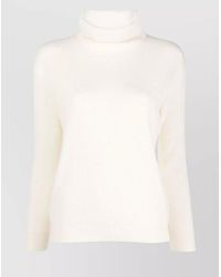 Brunello Cucinelli - Cashmere Ribbed Turtleneck Jumper - Lyst